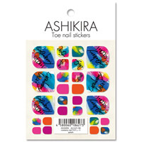 【ASHIKIRA】  フット用ネイルシール　cranberry nailプロデュース splash