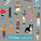 flicka nail arts プロデュース1  4seasons GIRLS Spring
