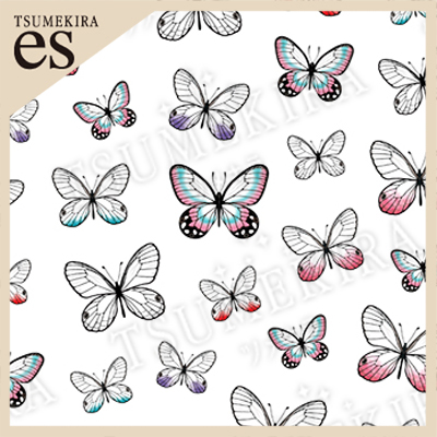 【es】 蝶〈スカシジャノメ〉Butterfly