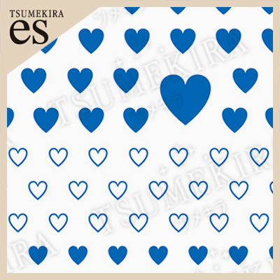 [公式限定]【es】カラーハート BLUE(青)