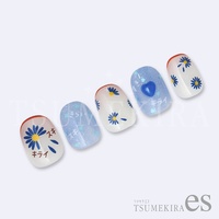 【es】花占いマーガレット ネイビー