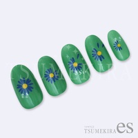 【es】花占いマーガレット ネイビー