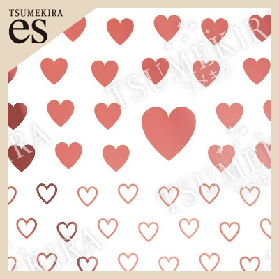 【es】MEGU NAIL プロデュース MEGUハート PINK GOLD(ジェル専用)