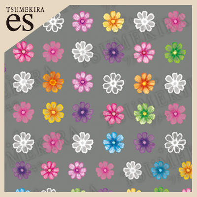 ネイルシール ツメキラ レジンシール レジンクラブ ツメキラエス 押し花 ネイルシール