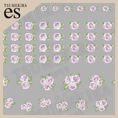 [先行発売]【es】小花　ラベンダー