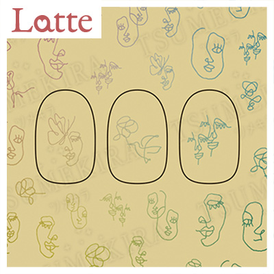 【Latte】SANZOUプロデュース One stroke writing mini