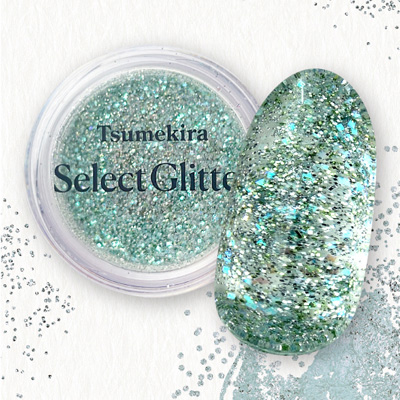 TSUMEKIRA×maki セレクトフラッシュグリッター green