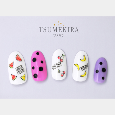 ネイルシール ツメキラ レジンシール レジンクラブ Like Fruits ネイルシール かわいい果物 ネイルシール ツメキラ レジンシール レジンクラブ Like Fruits ネイルシール かわいい果物