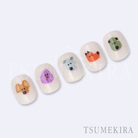 luxury nailプロデュース funny dog by luxury nail(ラクサリーネイル)