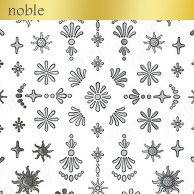 【noble】メタルパーツ2(シルバー)(ジェル専用)