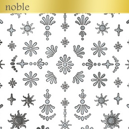 【noble】メタルパーツ2(シルバー)(ジェル専用)