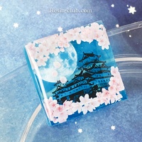 [先行発売]【レジンクラブ】情景のレジン 桜と城