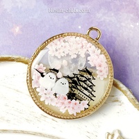 [先行発売]【レジンクラブ】情景のレジン 桜と城