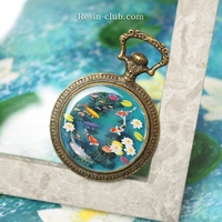 【レジンクラブ】情景のレジン 睡蓮の池