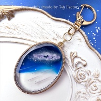 【レジンクラブ】天の川とオーロラ