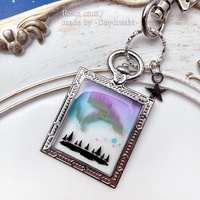 【レジンクラブ】天の川とオーロラ