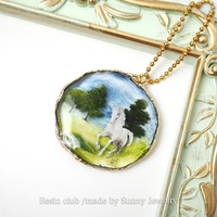 【レジンクラブ】新緑の木