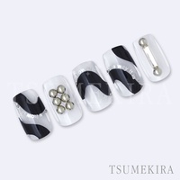 AKI HARASHIMAプロデュース Arc text silver(ジェル専用)
