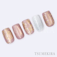 honchan プロデュース bear&Ribbon gold(ジェル専用)