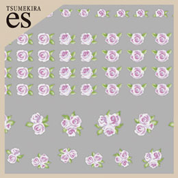 [先行発売]【es】小花　ラベンダー