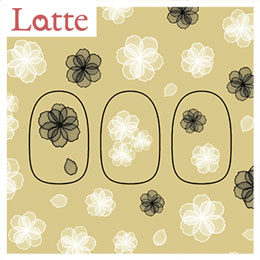 【Latte】 rrieenee×filer プロデュース オーガンジーフラワー