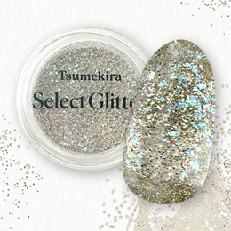 TSUMEKIRA×maki セレクトフラッシュグリッター yellow