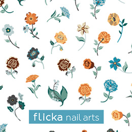 flicka nail arts プロデュース4 English garden