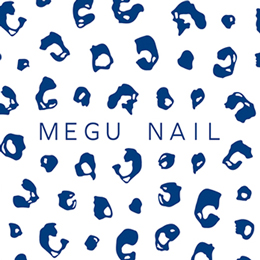 [公式限定] MEGU NAIL プロデュース MEGUレオパード BLUE(ブルー)
