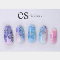 【es】紫陽花 (あじさい) 2