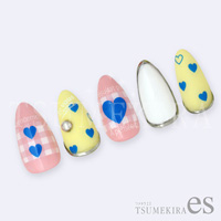 [公式限定]【es】カラーハート BLUE(青)