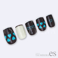 [公式限定]【es】カラーハート  LIGHT BLUE(水色)