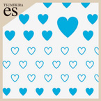 [公式限定]【es】カラーハート  LIGHT BLUE(水色)
