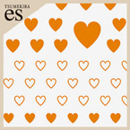 [公式限定]【es】カラーハート ORANGE(オレンジ)