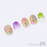【es】花火 レインボー (ジェル専用)