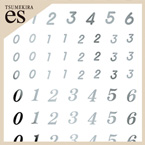 【es】 Honey Choco プロデュース ハッピーナンバー シルバー (ジェル専用)