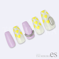 [公式限定]【es】MEGU NAIL プロデュース MEGUハート YELLOW