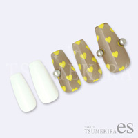 [公式限定]【es】MEGU NAIL プロデュース MEGUハート YELLOW