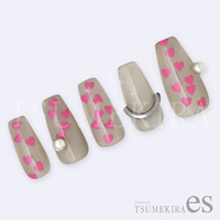 【es】MEGU NAIL プロデュース MEGUハート PINK