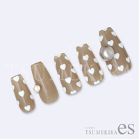 [公式限定]【es】MEGU NAIL プロデュース MEGUハート WHITE