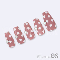 [公式限定]【es】MEGU NAIL プロデュース MEGUハート WHITE