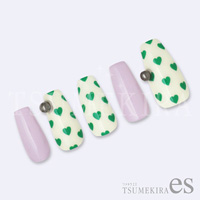 [公式限定]【es】MEGU NAIL プロデュース MEGUハート GREEN