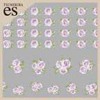 [先行発売]【es】小花　ラベンダー