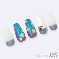 [先行発売]【es】小花　イエロー