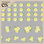 [先行発売]【es】小花　イエロー