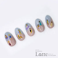 【Latte】flicka nail arts プロデュース 4 seasons GIRLS Spring & Summer 春夏