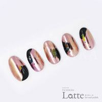 【Latte】flicka nail arts プロデュース 4 seasons GIRLS Spring & Summer 春夏