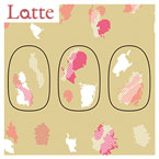 【Latte】Fumi プロデュース lattice foil コーラルピンク