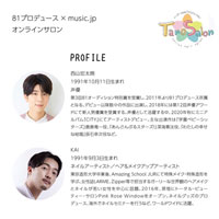 西山宏太朗とネイリストKAIによる 『TaroSalon (タロサロン) 』 オリジナル ネイルシール