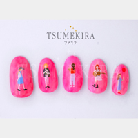 flicka nail arts プロデュース1  4seasons GIRLS Spring