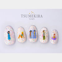 flicka nail arts プロデュース1 4seasons GIRLS Summer 夏